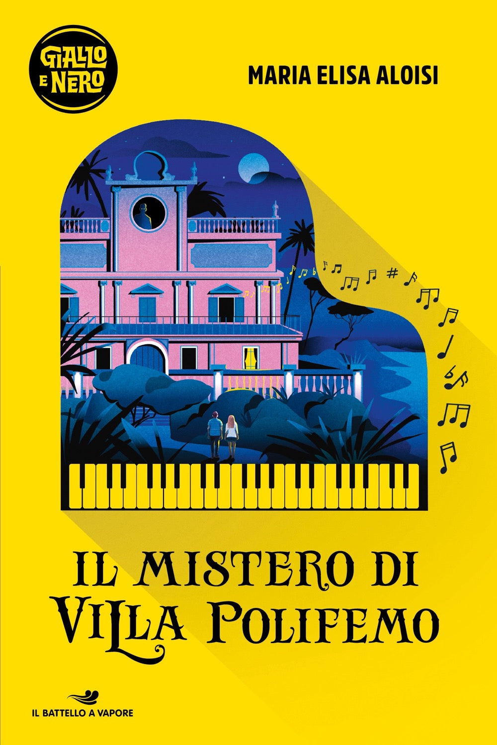 Copertina del libro IL MISTERO DI VILLA POLIFEMO