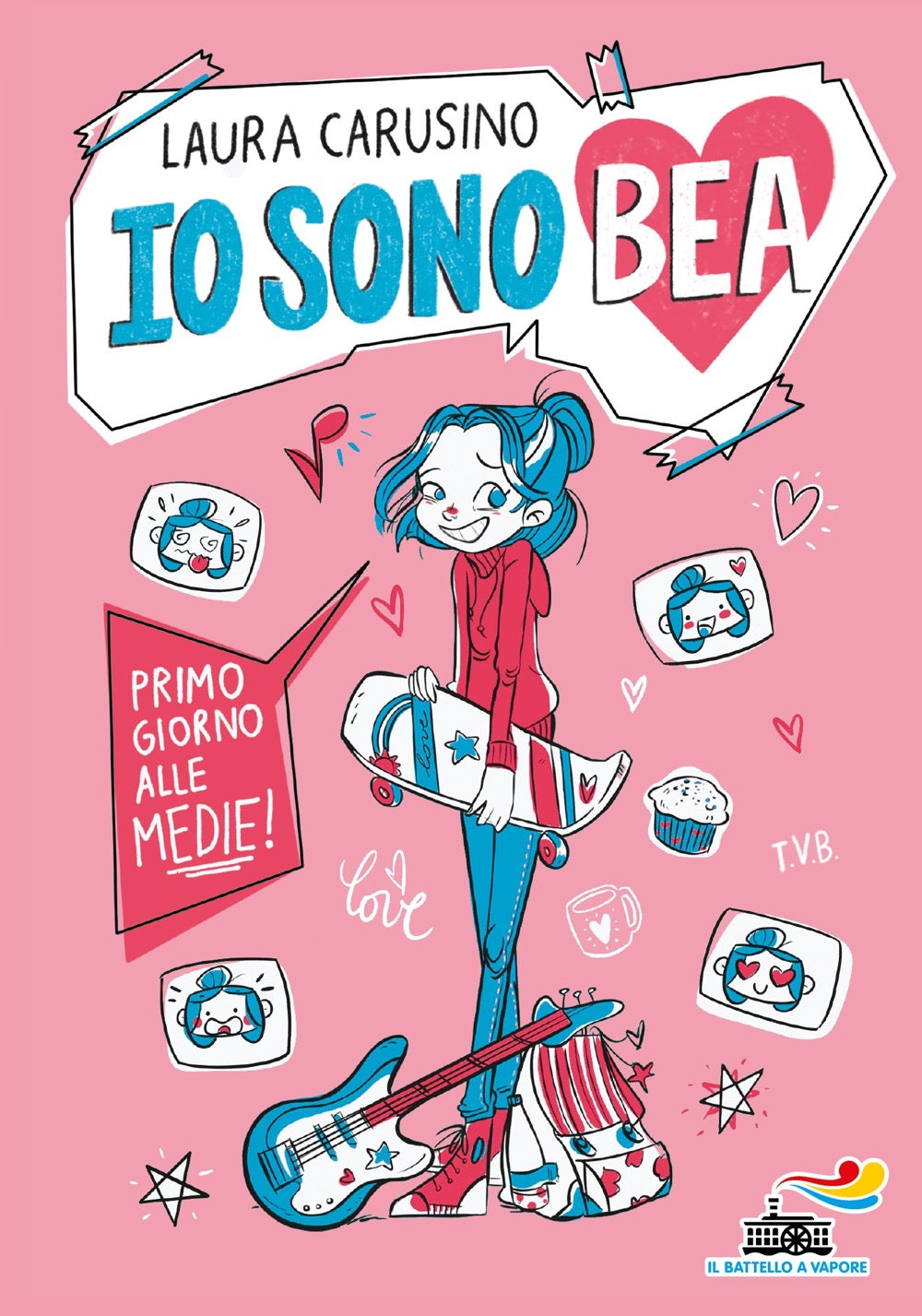 Copertina del libro IO SONO BEA. PRIMO GIORNO ALLE MEDIE! Immagine principale del prodotto
