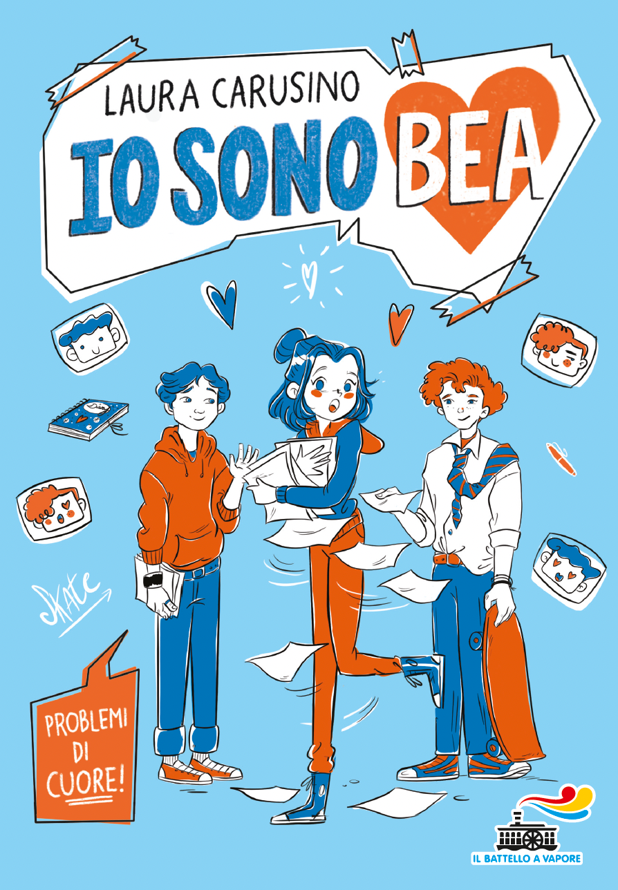 Copertina del libro IO SONO BEA. PROBLEMI DI CUORE!