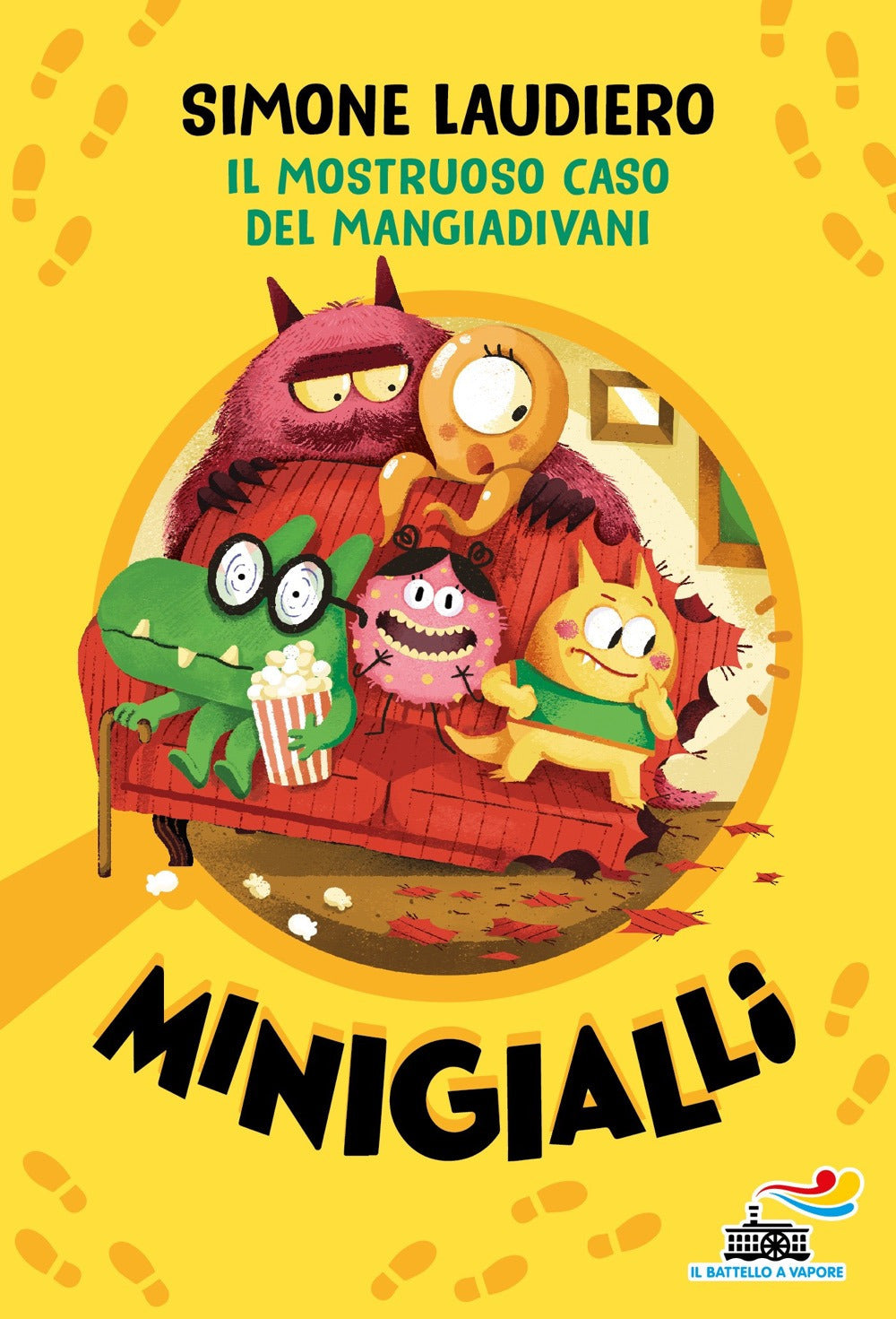 Copertina del libro MINIGIALLI - IL MOSTRUOSO CASO DEL MANGI