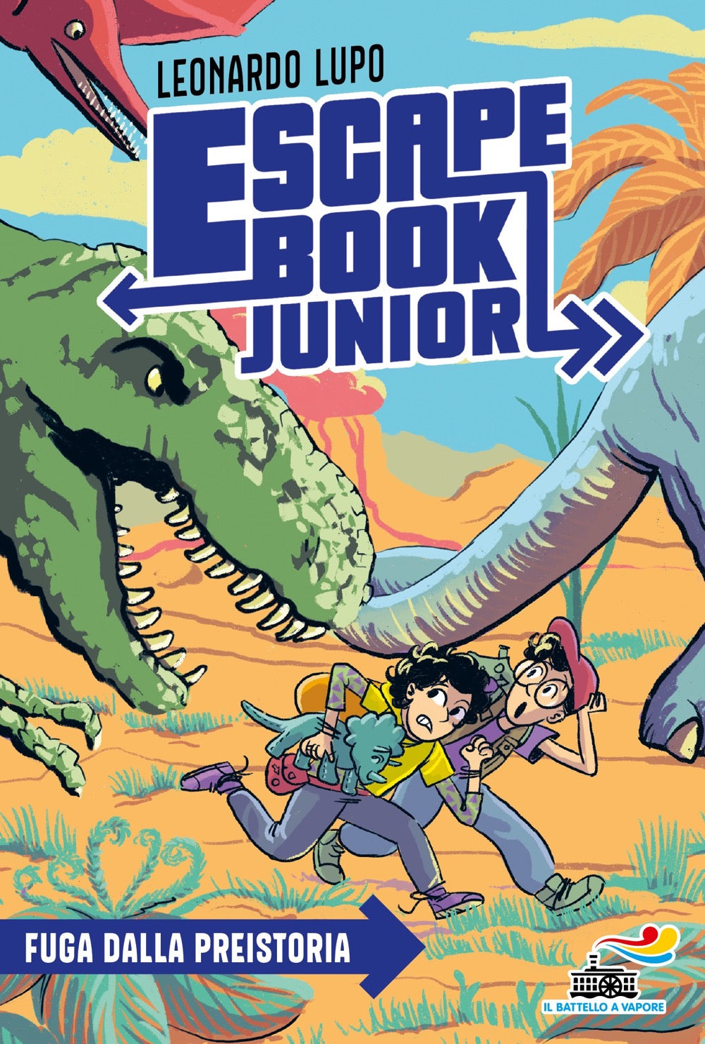 Copertina del libro ESCAPE BOOK JUNIOR - FUGA DALLA PREISTOR