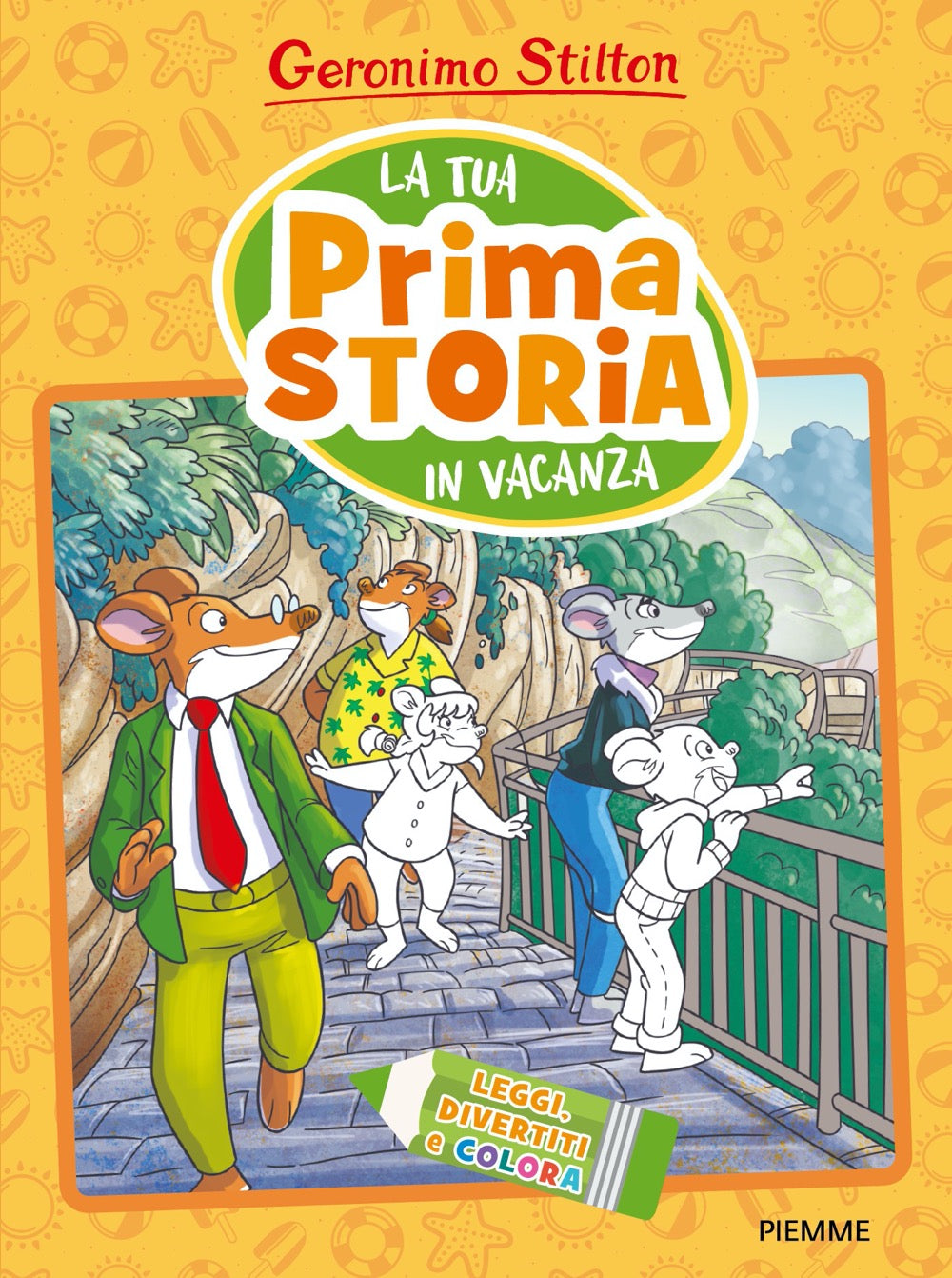 Copertina del libro LA TUA PRIMA STORIA IN VACANZA. LEGGI, D Immagine principale del prodotto