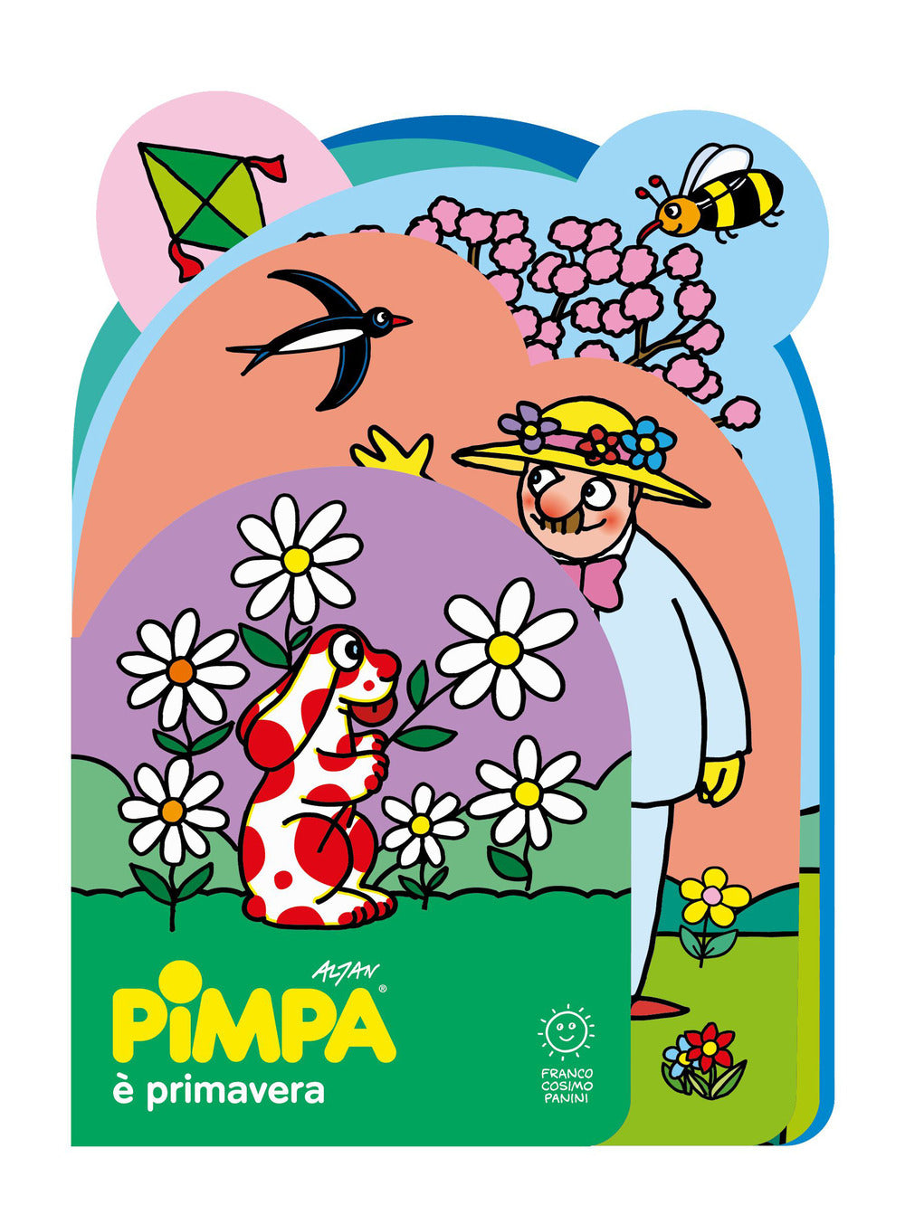 Copertina del libro PIMPA E' PRIMAVERA