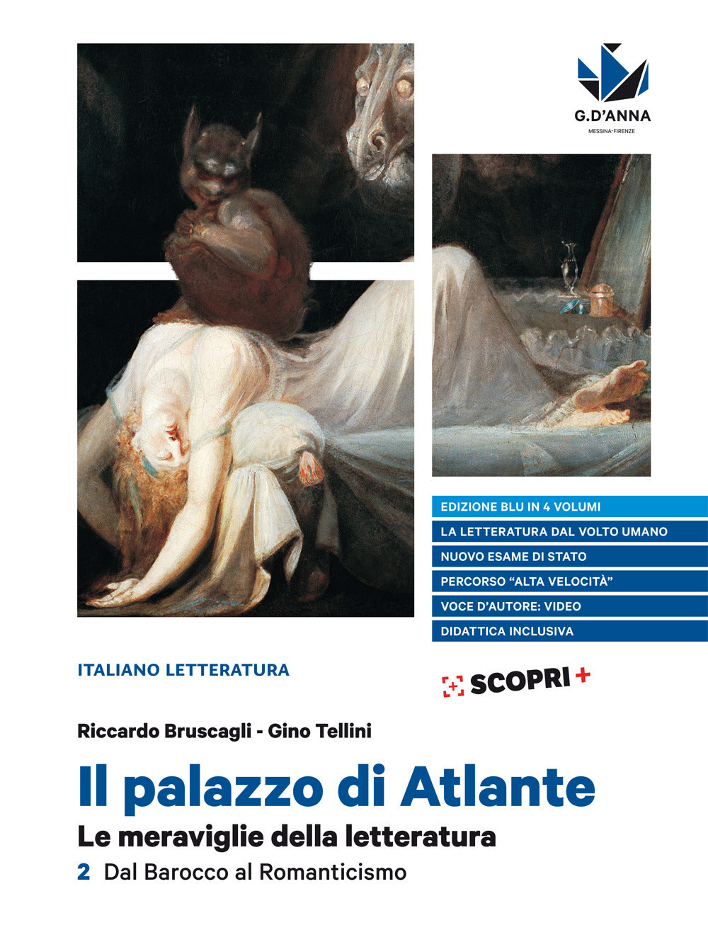Copertina del libro PALAZZO DI ATLANTE ED. BLU 2 ED. MISTA Immagine principale del prodotto