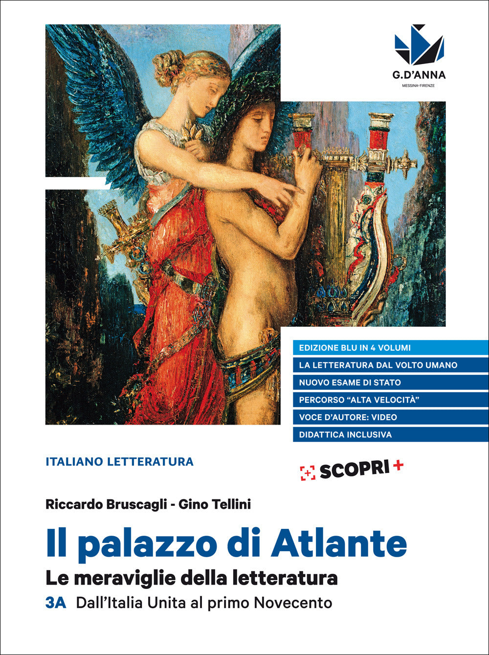 Copertina del libro PALAZZO DI ATLANTE ED. BLU 3A ED. MISTA