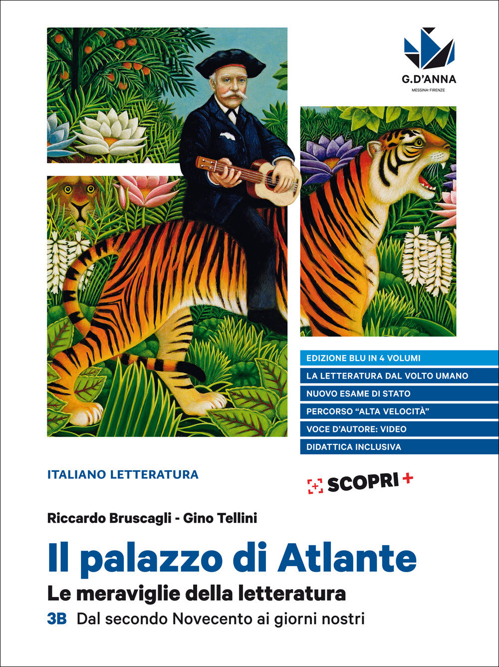 Copertina del libro PALAZZO DI ATLANTE ED. BLU 3B ED. MISTA