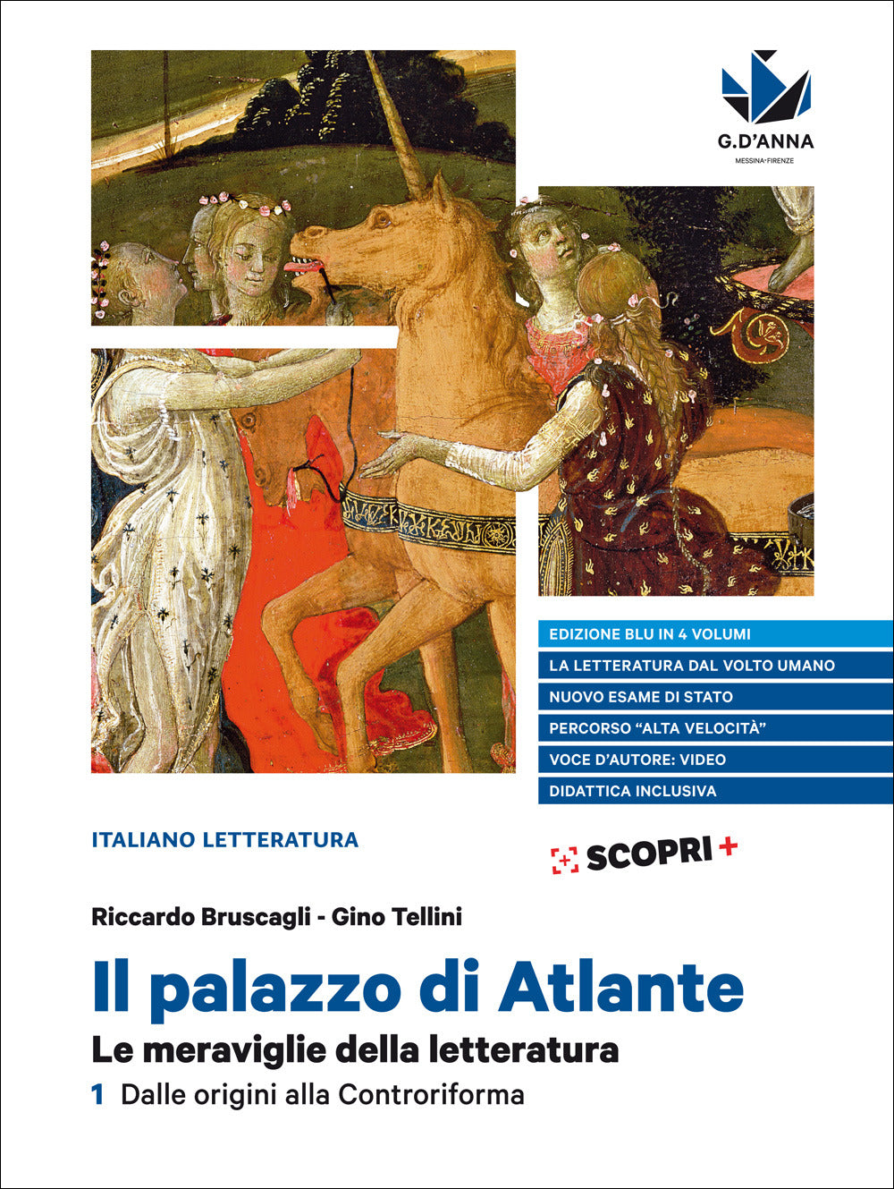 Copertina del libro PALAZZO DI ATLANTE ED. BLU 1A ED. MISTA Immagine principale del prodotto