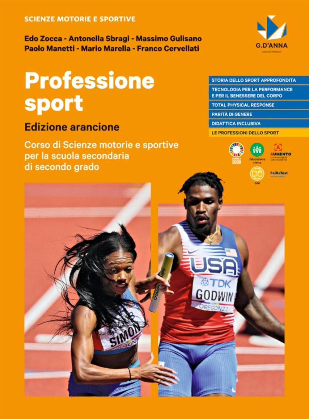 Copertina del libro PROFESSIONE SPORT ED. ARANCIONE ED. MIST Immagine principale del prodotto