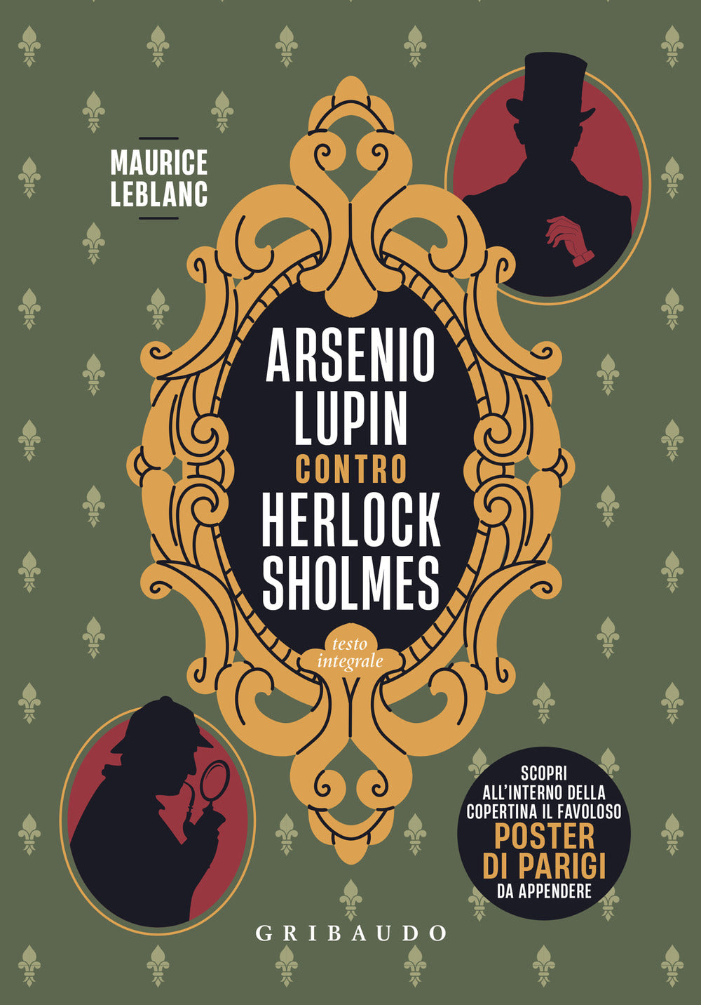 Copertina del libro ARSENIO LUPIN CONTRO SHERLOCK