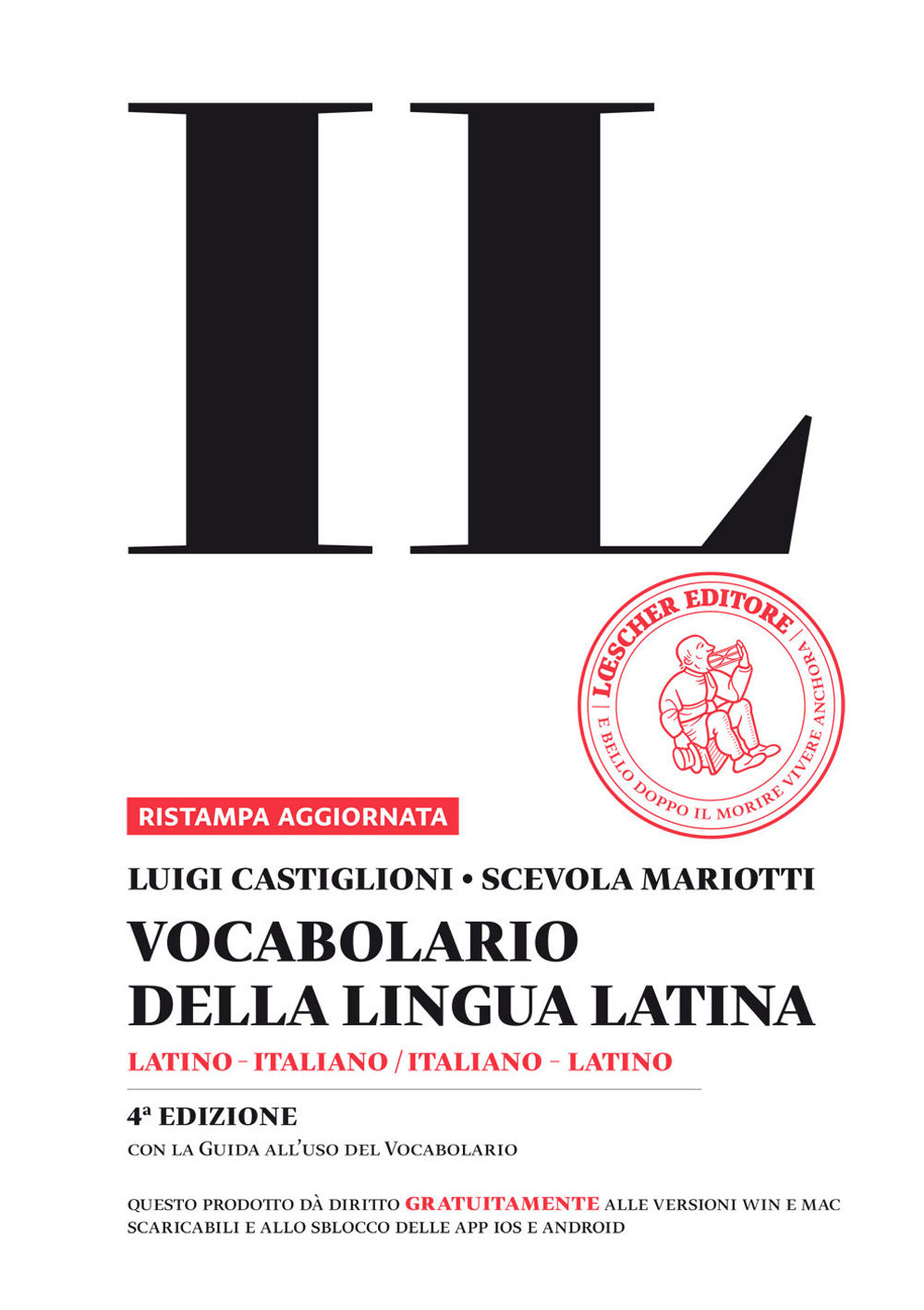 Copertina del libro VOCABOLARIO DELLA LINGUA LATINA N.E. ED. Immagine principale del prodotto