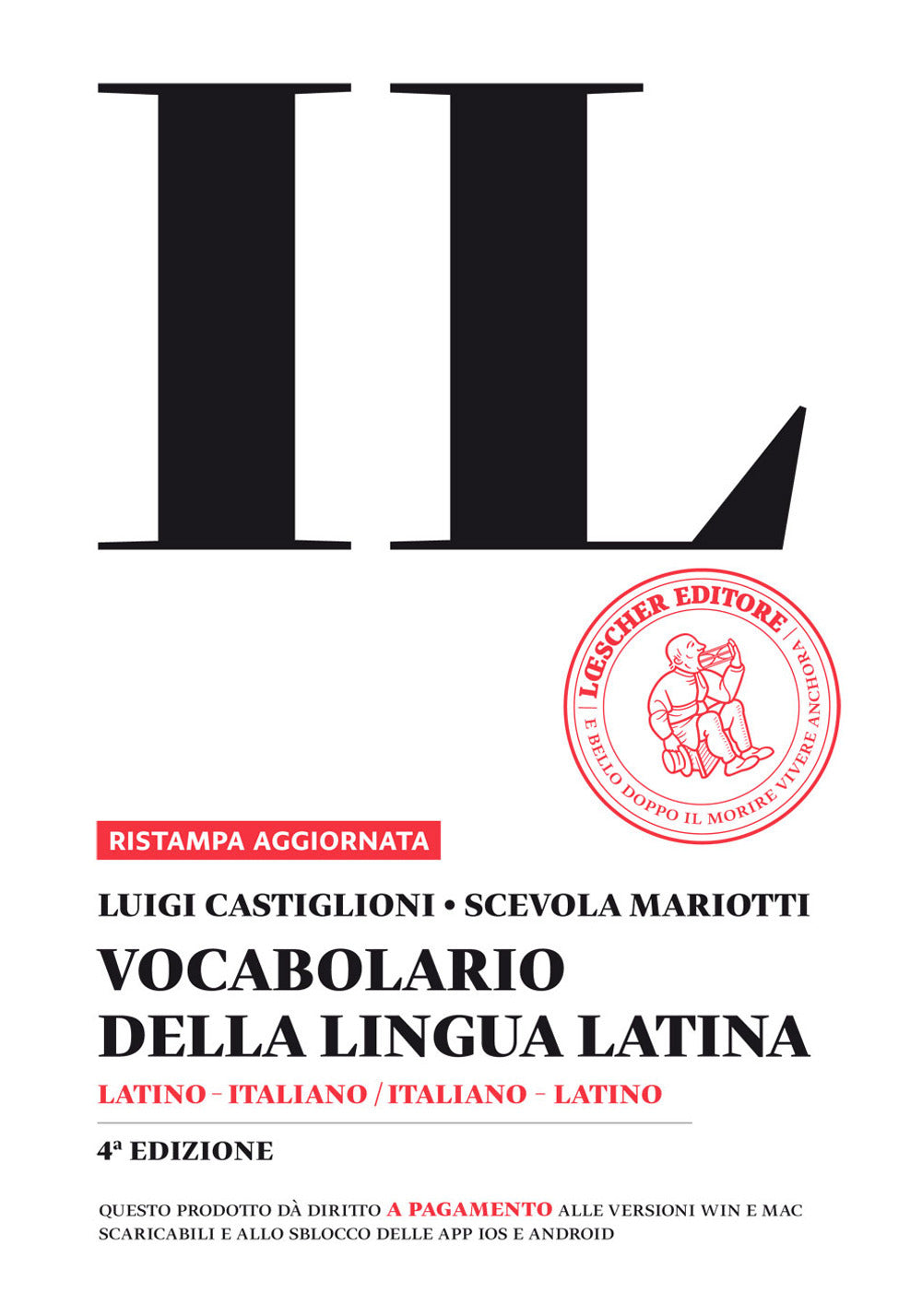 Copertina del libro VOCABOLARIO DELLA LINGUA LATINA N.E. ED.