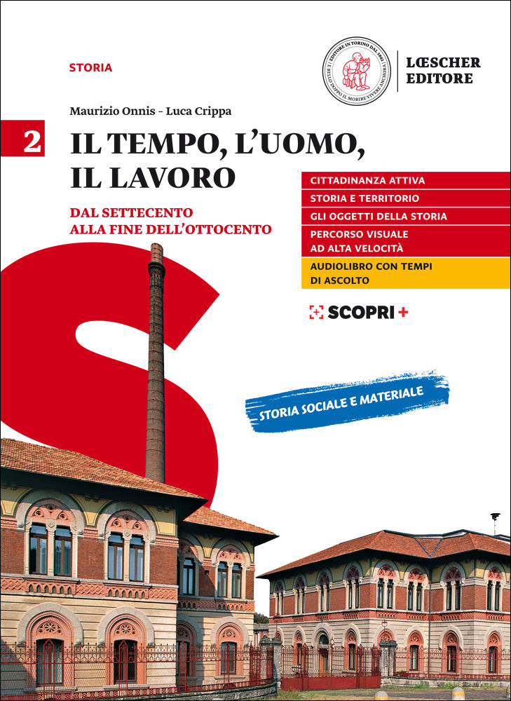 Copertina del libro TEMPO UOMO LAVORO 2 ED. MISTA Immagine principale del prodotto