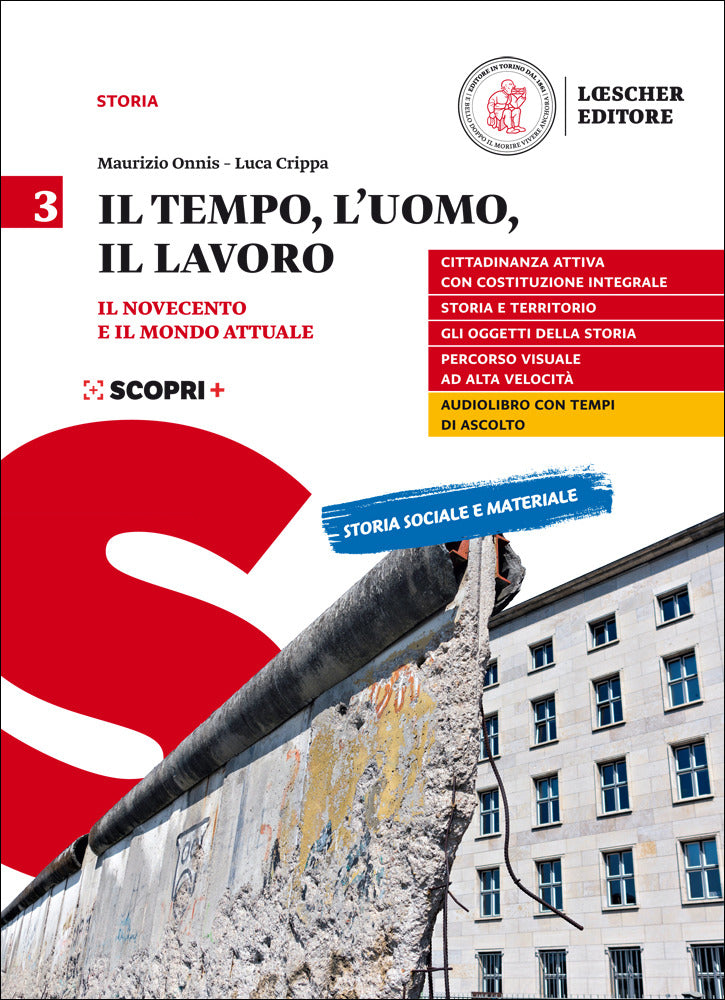 Copertina del libro TEMPO UOMO LAVORO 3 ED. MISTA Immagine principale del prodotto