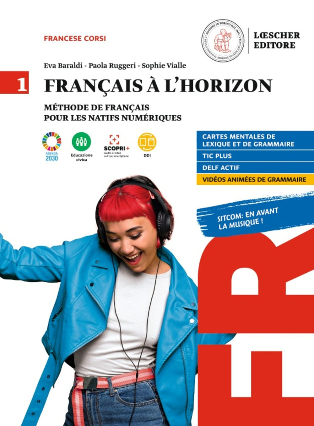 Copertina del libro FRANCAIS A L'HORIZON 1 ED. MISTA
