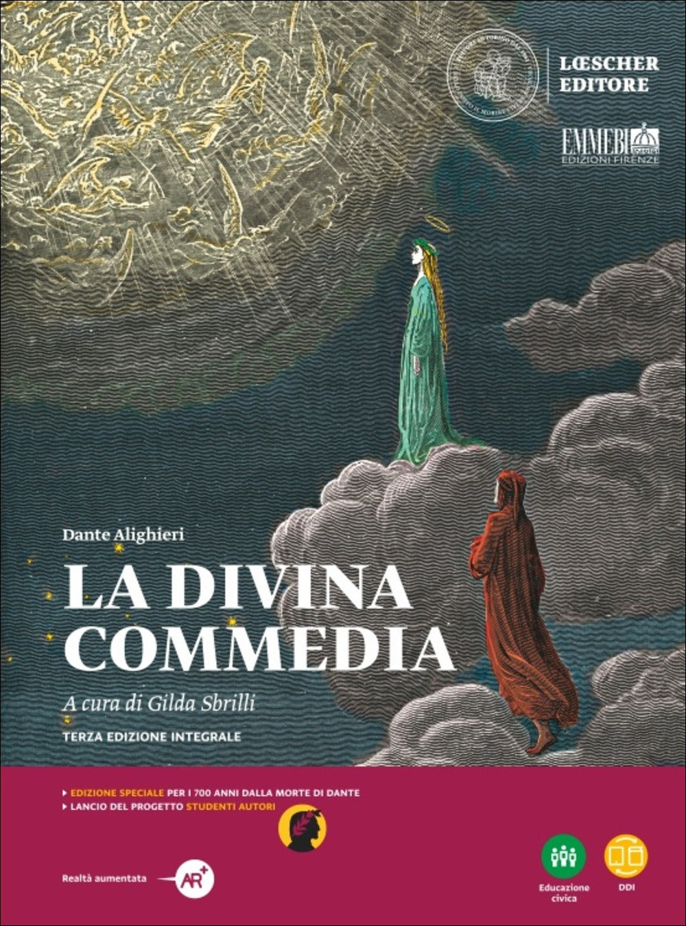 Copertina del libro DIVINA COMMEDIA N.E. ED. MISTA