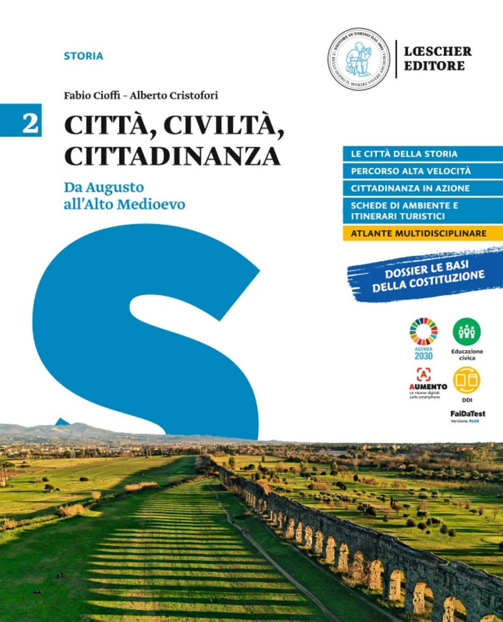 Copertina del libro CITTA CIVILTA CITTADINANZA 2 ED. MISTA