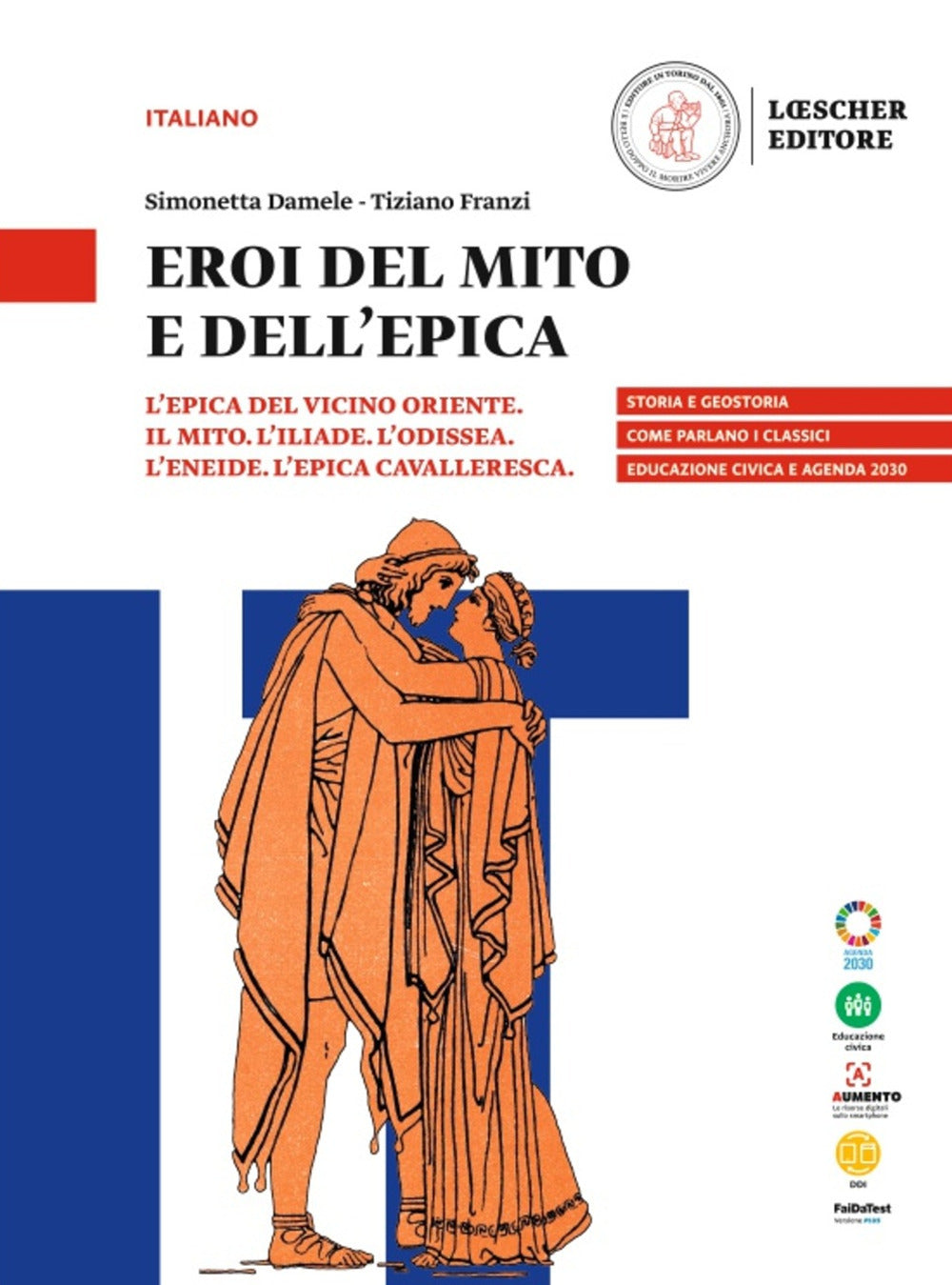 Copertina del libro EROI DEL MITO E DELL'EPICA ED. MISTA