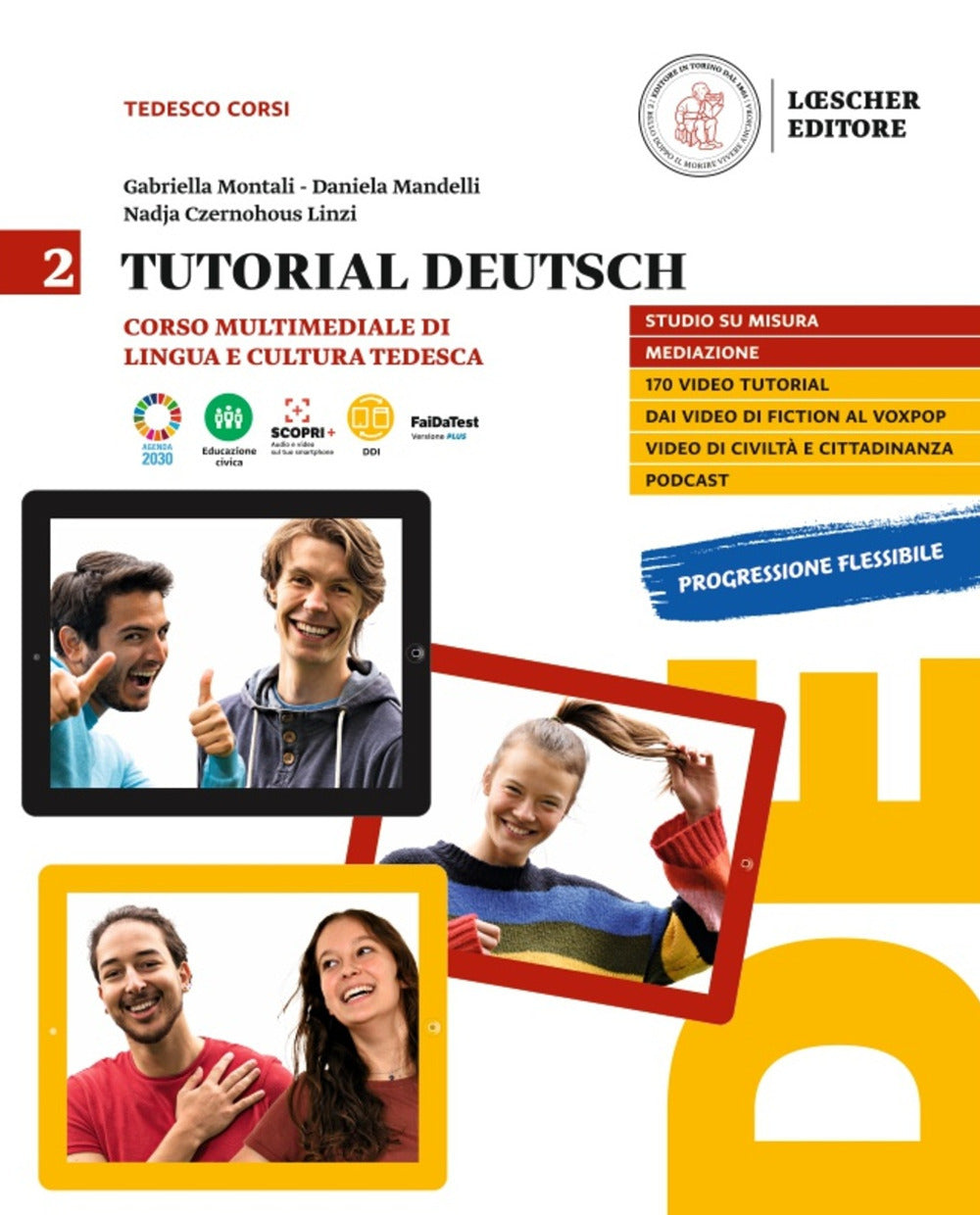 Copertina del libro TUTORIAL DEUTSCH 2 ED. MISTA