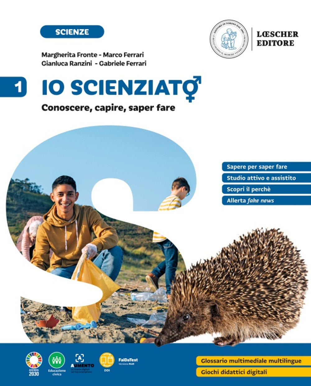 Copertina del libro IO SCIENZIATO 1 ED. MISTA Immagine principale del prodotto