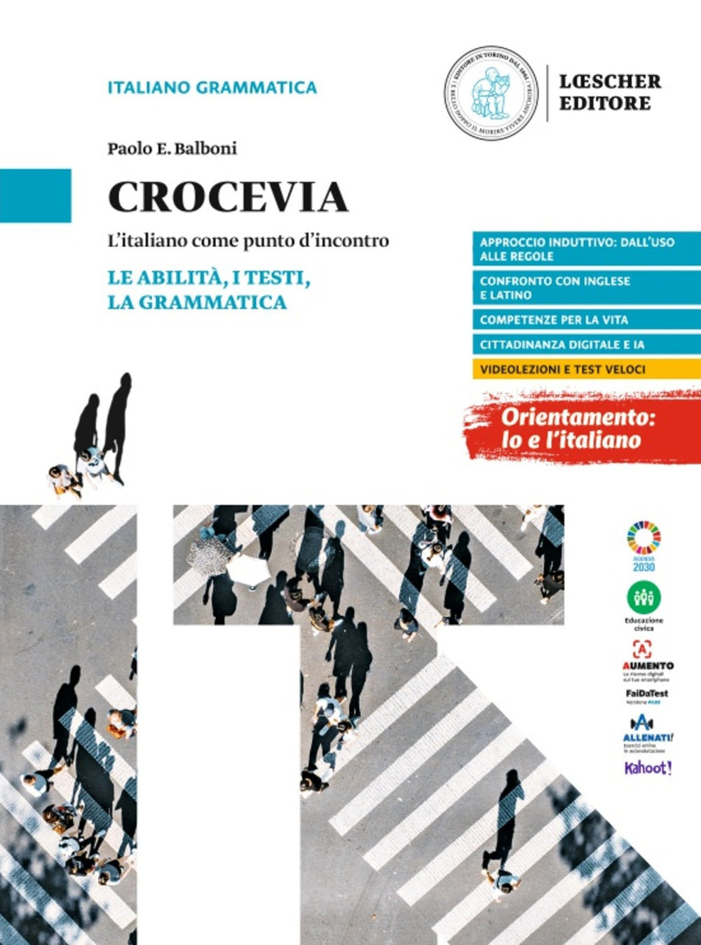 Copertina del libro CROCEVIA. L'ITALIANO COME PUNTO D'INCONT