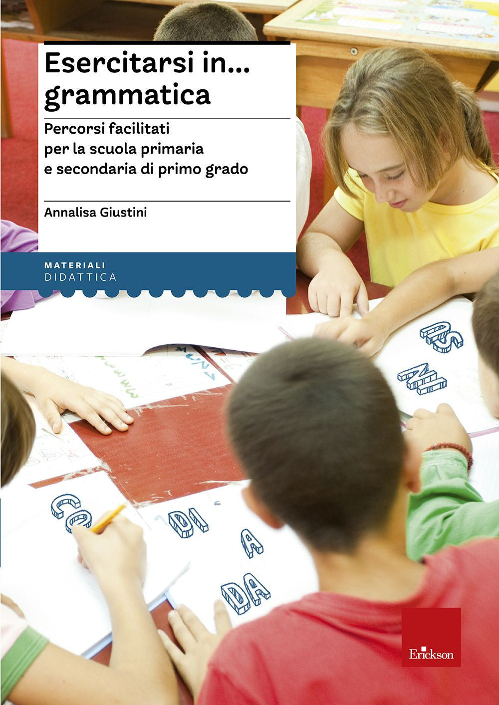 Copertina del libro ESERCITARSI IN  GRAMMATICA Immagine principale del prodotto