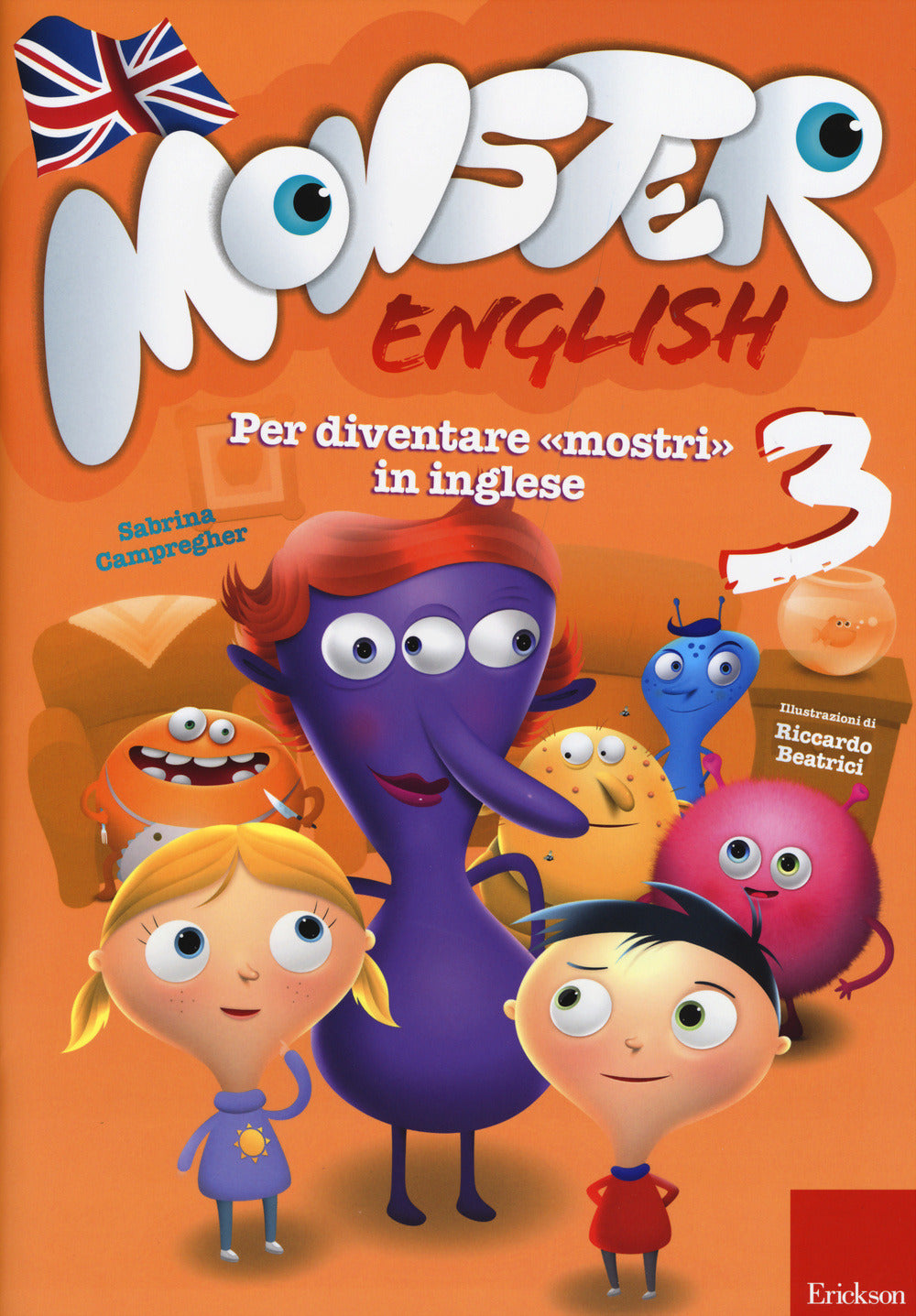 Copertina del libro MONSTER ENGLISH 3 Immagine principale del prodotto