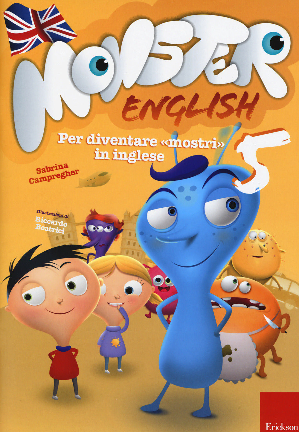 Copertina del libro MONSTER ENGLISH 5