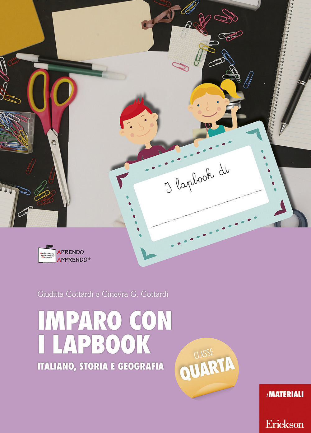 Copertina del libro IMPARO CON I LAPBOOK 4 Immagine principale del prodotto