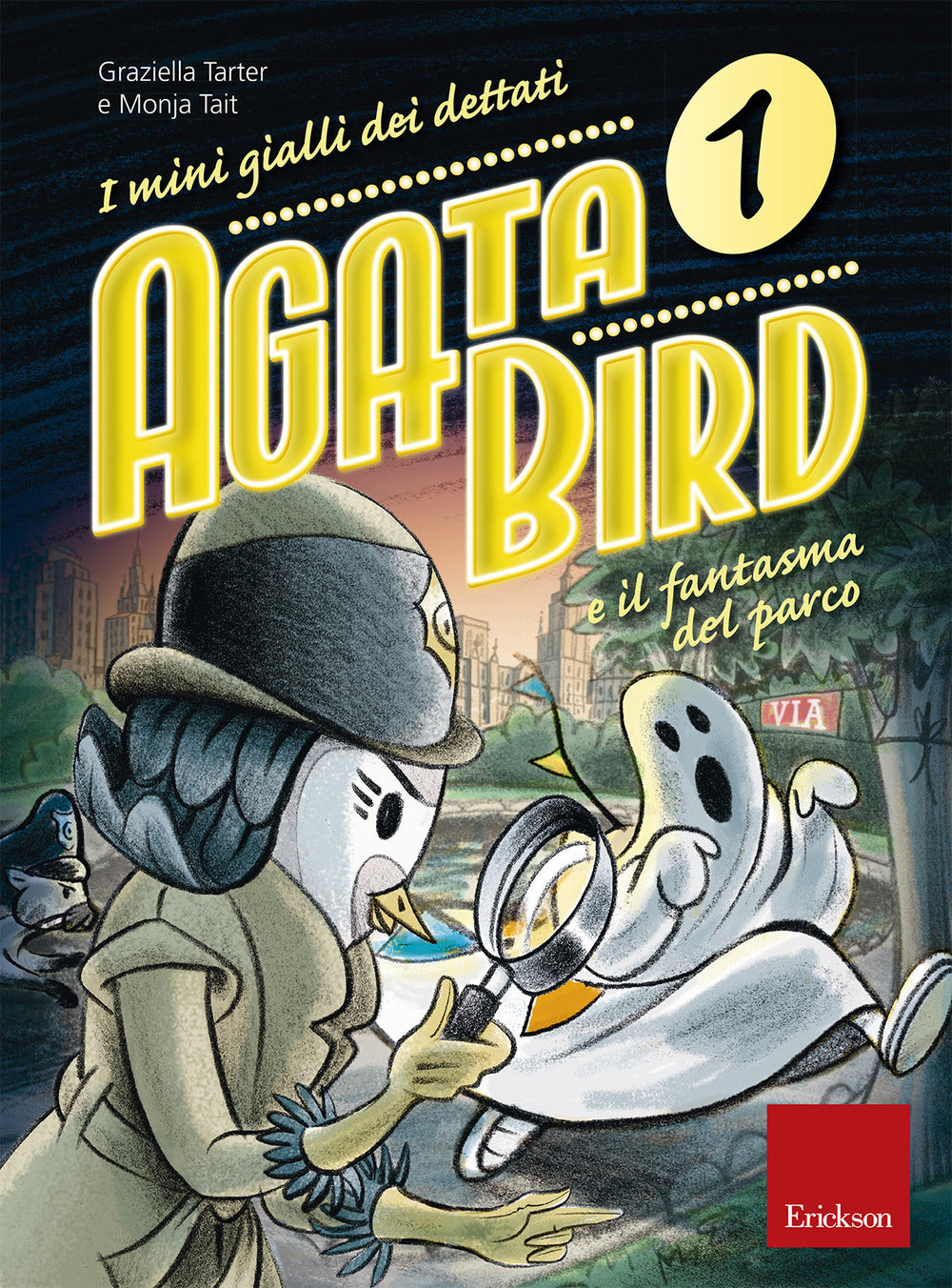 Copertina del libro AGATA BIRD E IL FANTASMA DEL PARCO 1