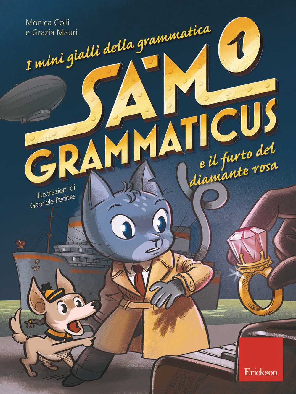 Copertina del libro SAM GRAMMATICUS E IL FURTO DEL DIAMANTE