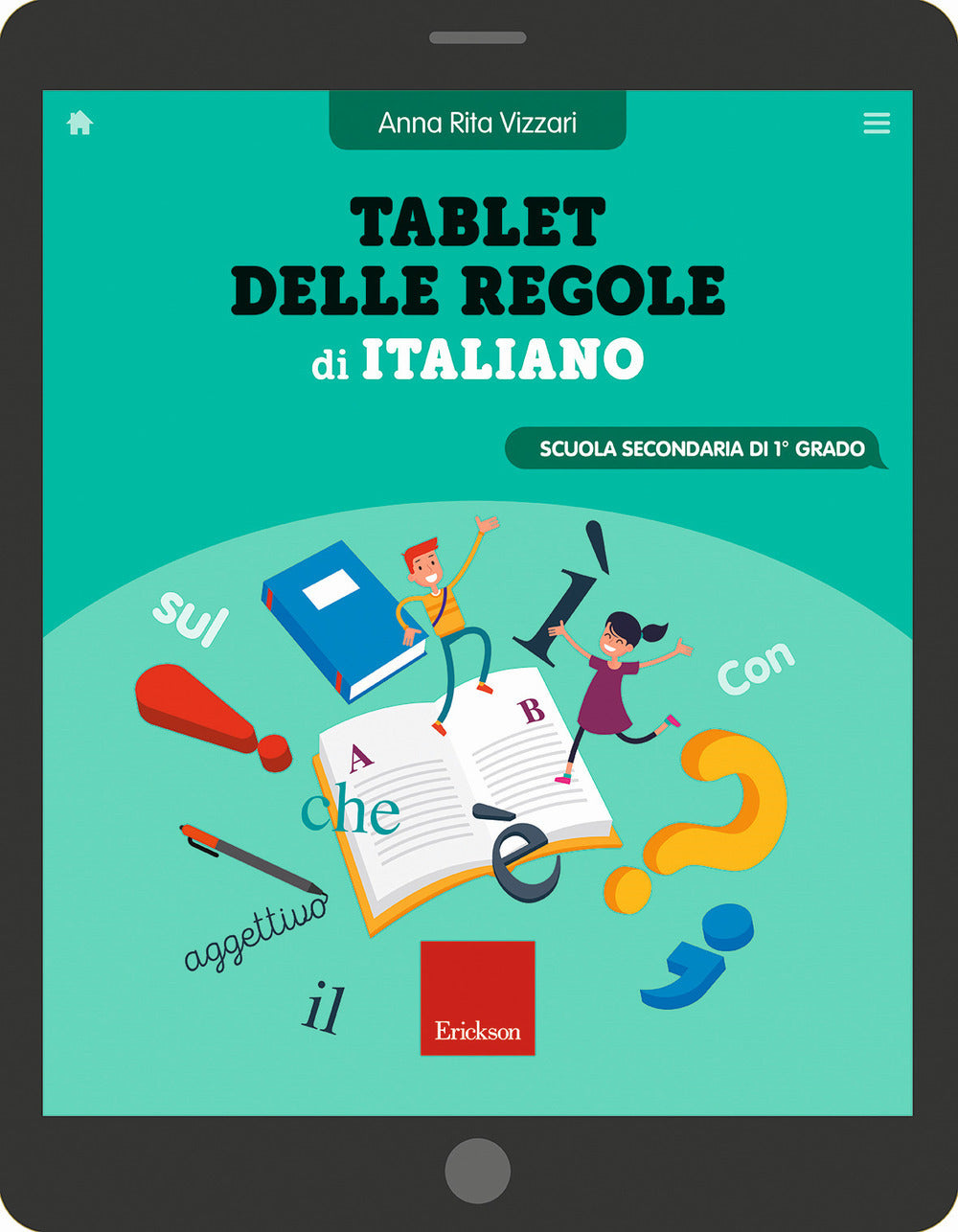Copertina del libro TABLET DELLE REGOLE DI ITALIANO Immagine principale del prodotto