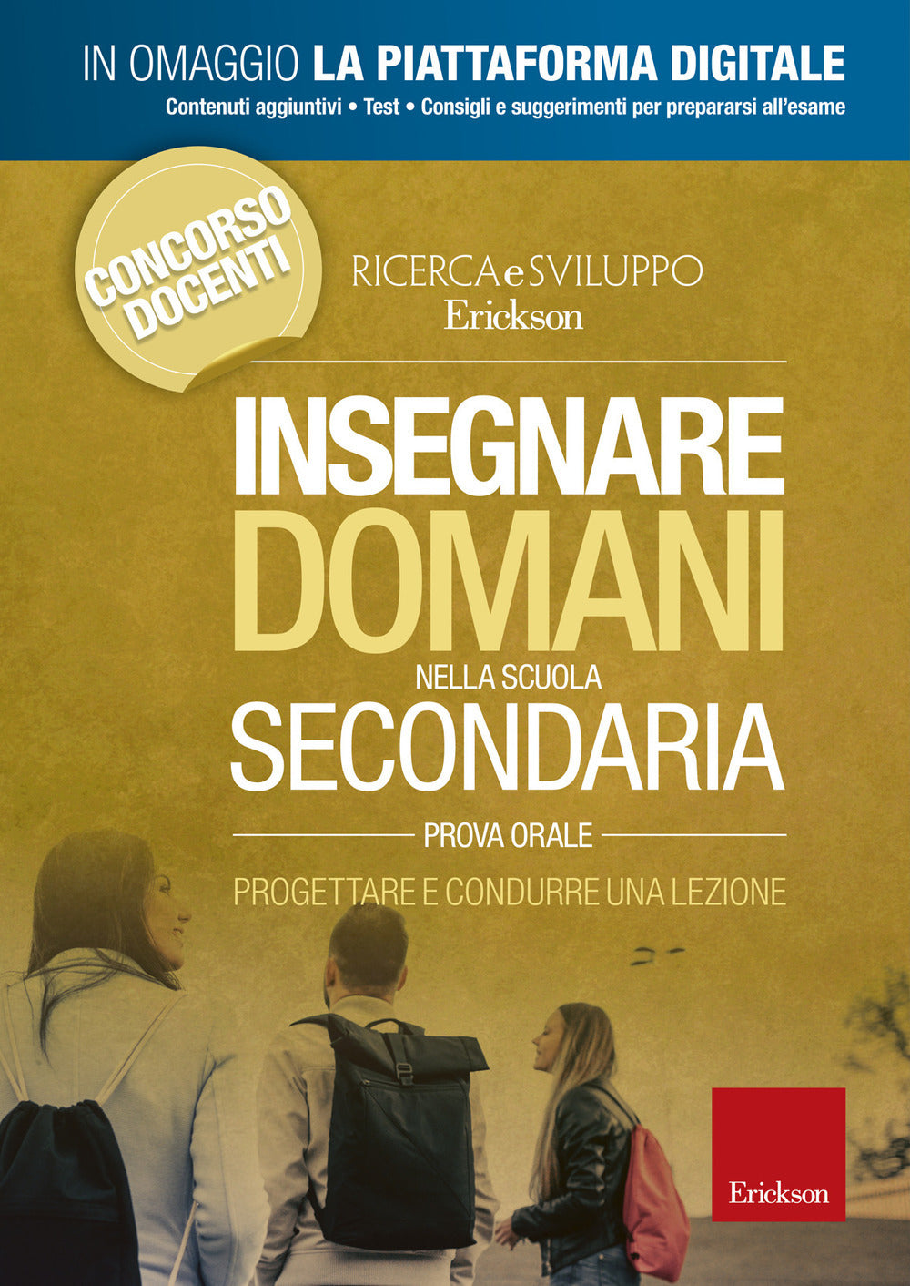 Copertina del libro INSEGNARE DOMANI NELLA SCUOLA SECONDARIA