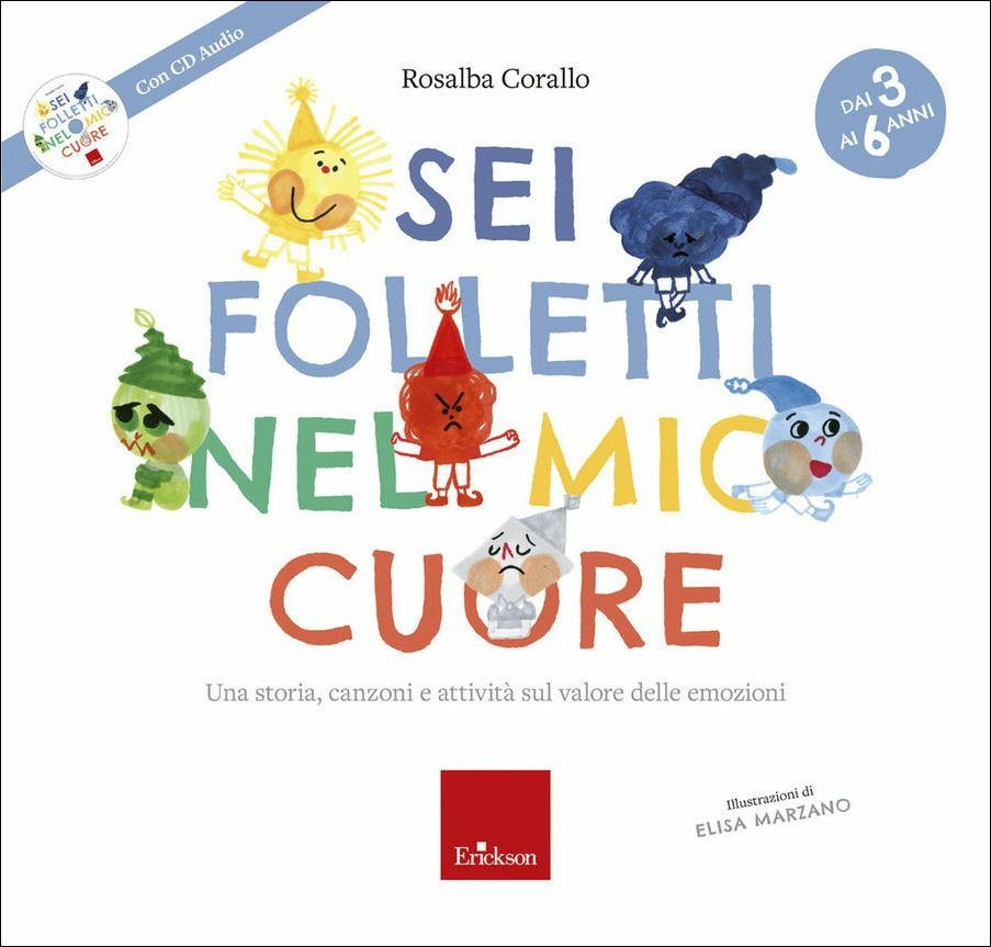 Copertina del libro SEI FOLLETTI NEL MIO CUORE 3-6 ANNI NE Immagine principale del prodotto