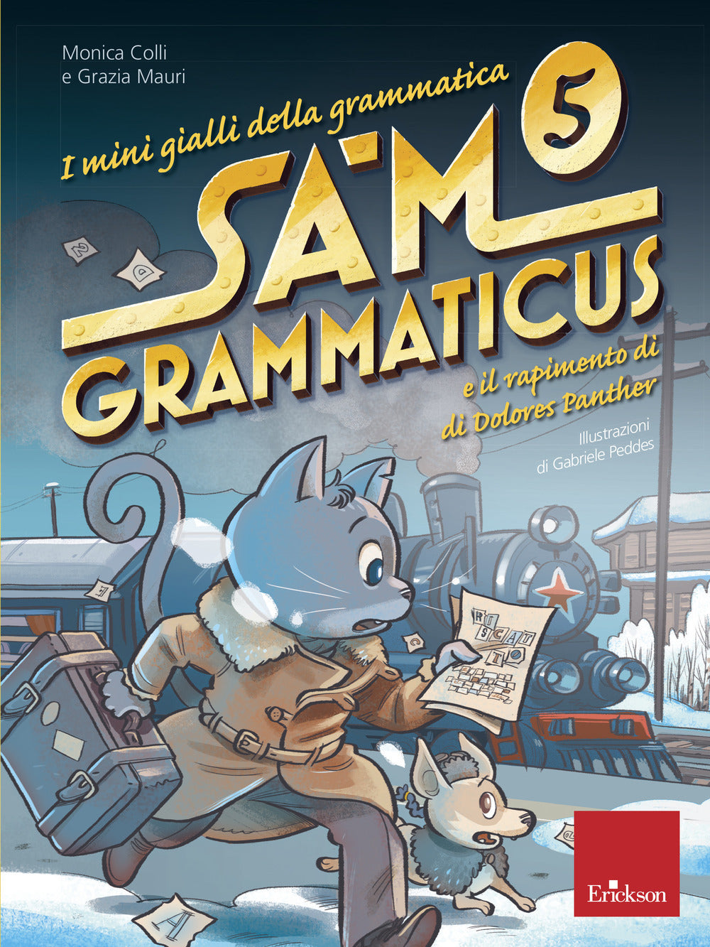 Copertina del libro MINI GIALLI DELLA GRAMMATICA 5 Immagine principale del prodotto