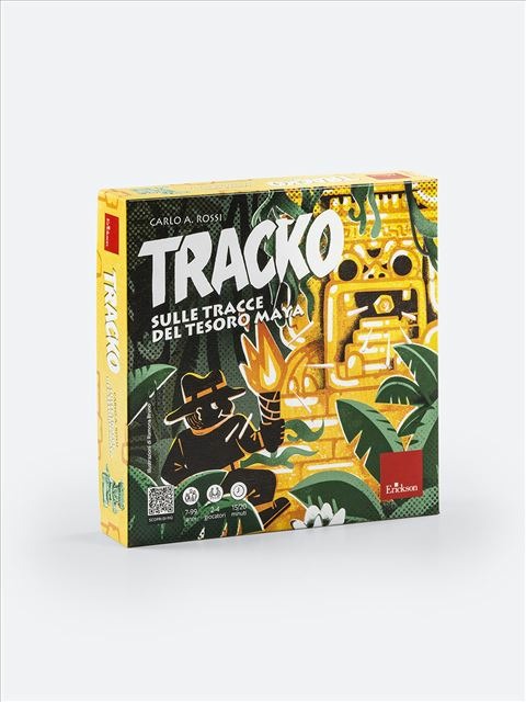 Copertina del libro TRACKO SULLE TRACCE DEL TESORO DI MAYA