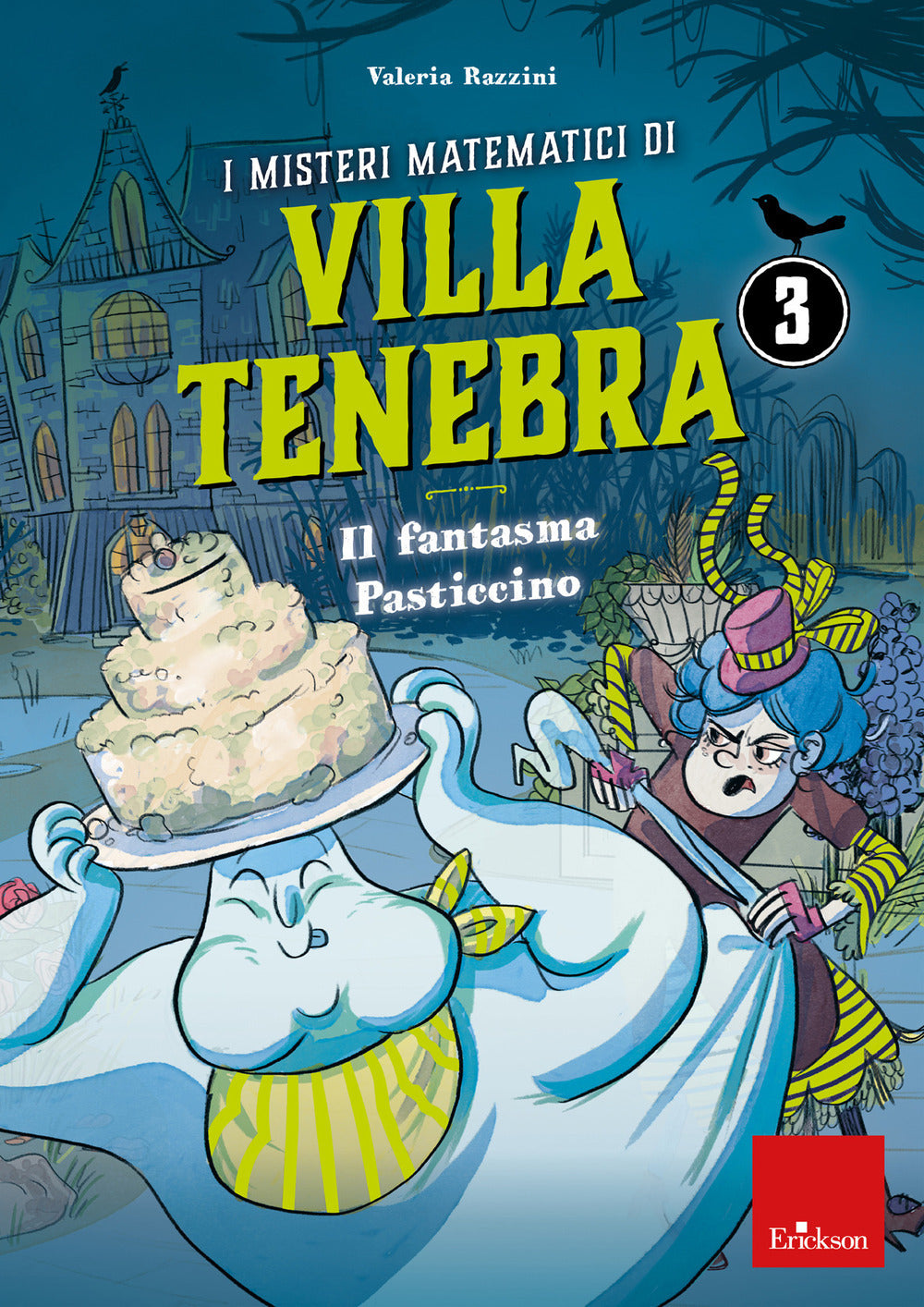 Copertina del libro MISTERI MATEMATICI DI VILLA TENEBRA 3 Immagine principale del prodotto