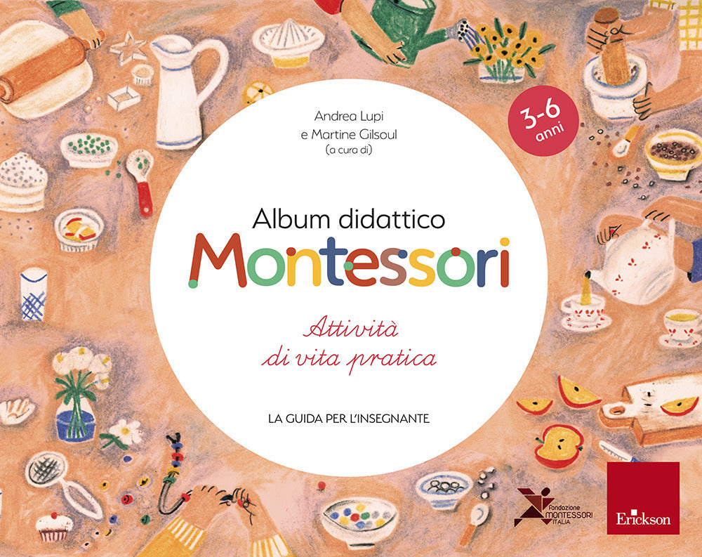 Copertina del libro ALBUM DIDATTICO DELLA MAESTRA  MONTESSOR
