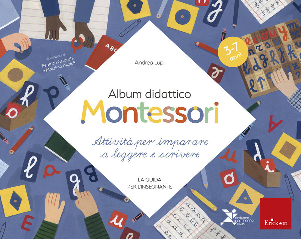 Copertina del libro ALBUM DIDATTICO MONTESSORI.ATTIVITA PER