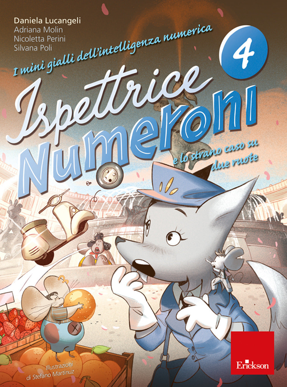 Copertina del libro MINI GIALLI DELL'INTELLIGENZA NUMERICA 4 Immagine principale del prodotto