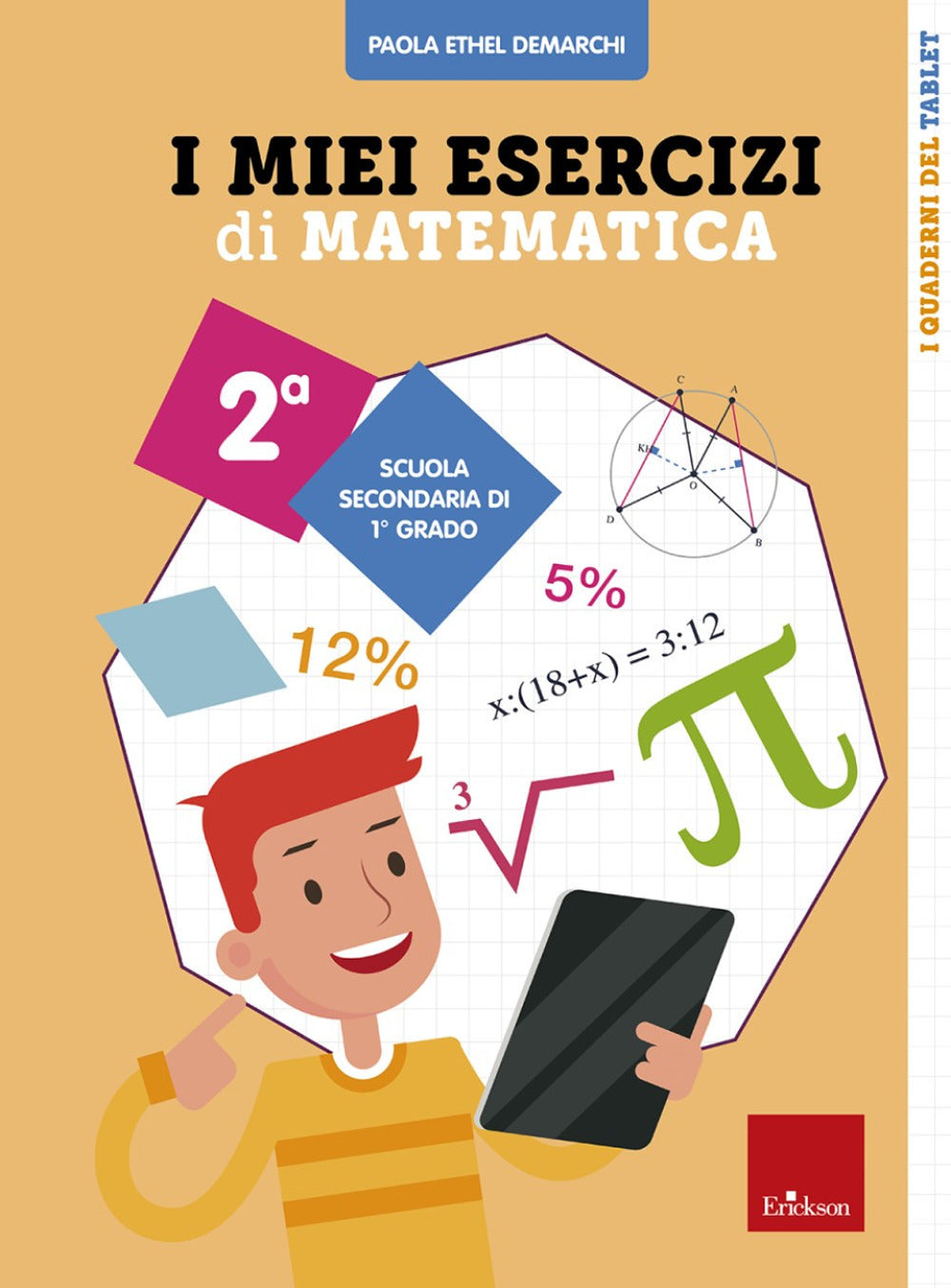 Copertina del libro MIEI ESERCIZI DI MATEMATICA 2