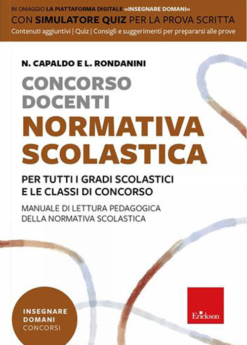 Copertina del libro CONC DOC NORMATIVA SCOLASTICA