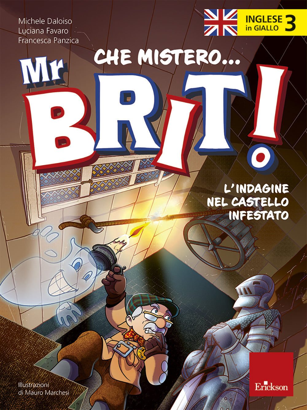 Copertina del libro INGLESE IN GIALLO. MISTERO MR. BRIT 3 Immagine principale del prodotto