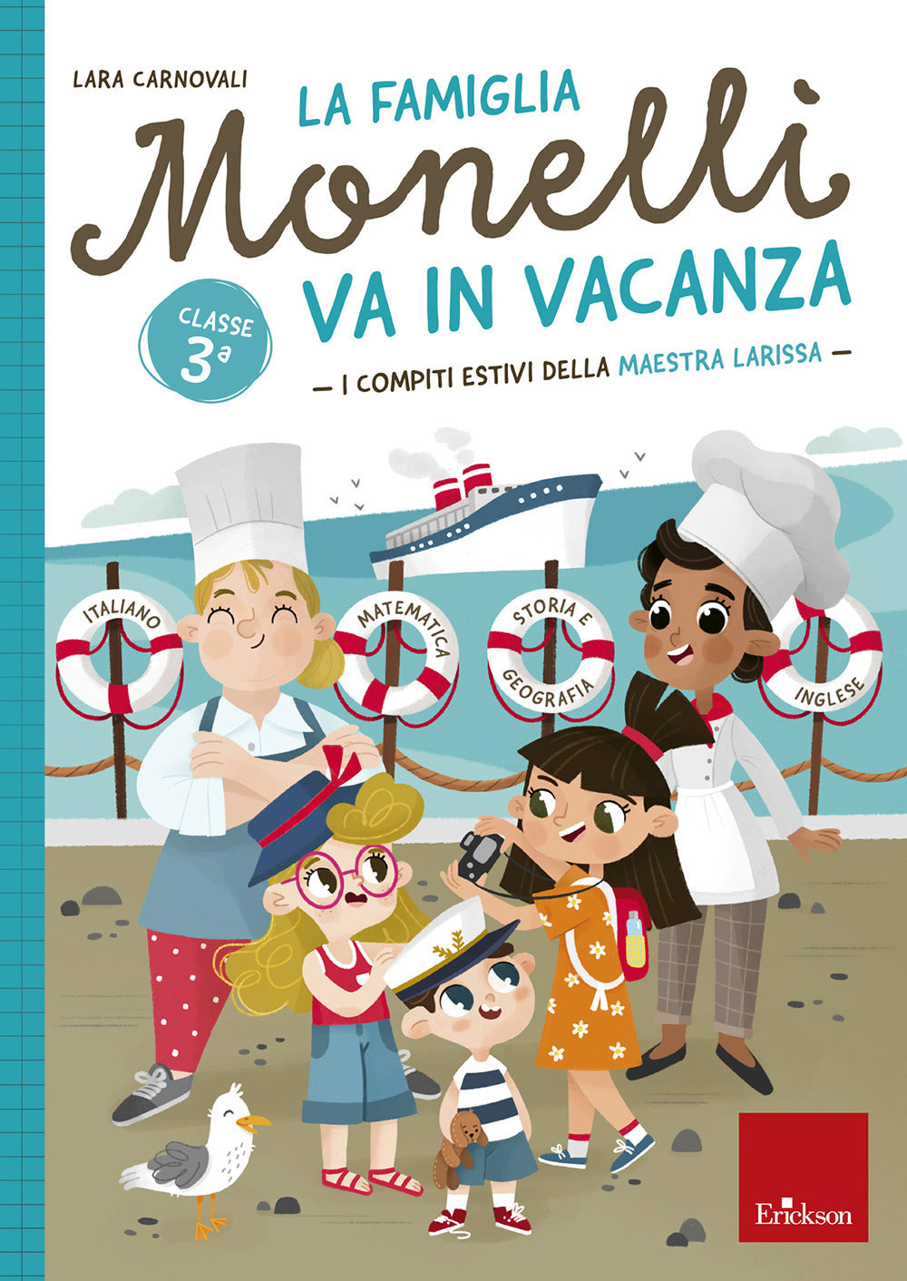 Copertina del libro FAMIGLIA MONELLI VA IN VACANZA 3 Immagine principale del prodotto