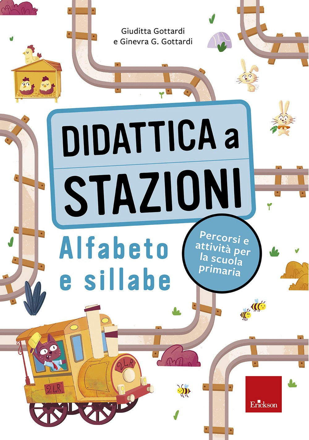 Copertina del libro DIDATTICA A STAZIONI. ALFABETO E SILLABE Immagine principale del prodotto