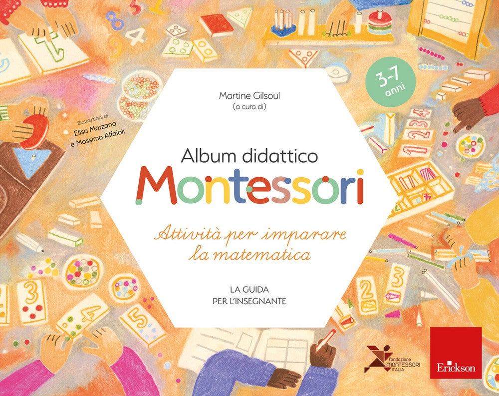 Copertina del libro ALBUM DIDATTICO MONTESSORI. ATTIVITÀ PER