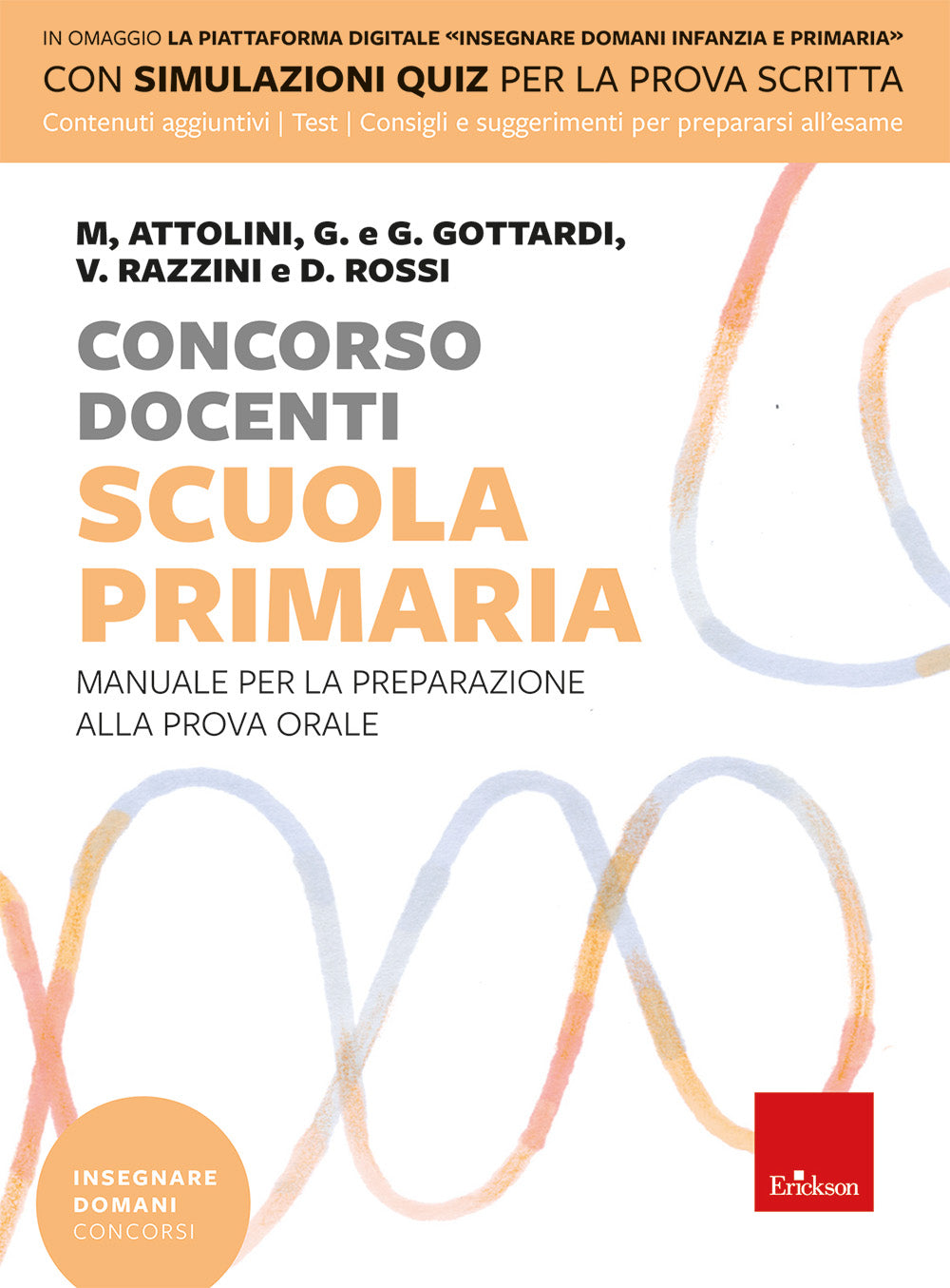 Copertina del libro CONC.DOCENTI SCUOLA PRIM.NE