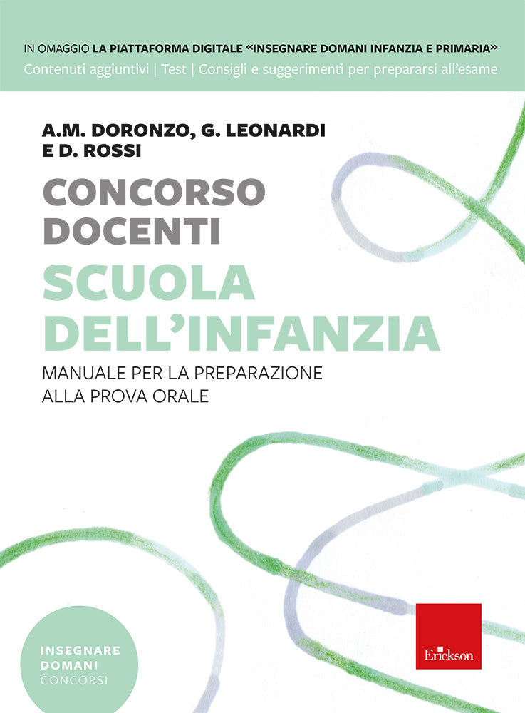 Copertina del libro CONC.DOCENTI SCUOLA INFANZ.NE Immagine principale del prodotto