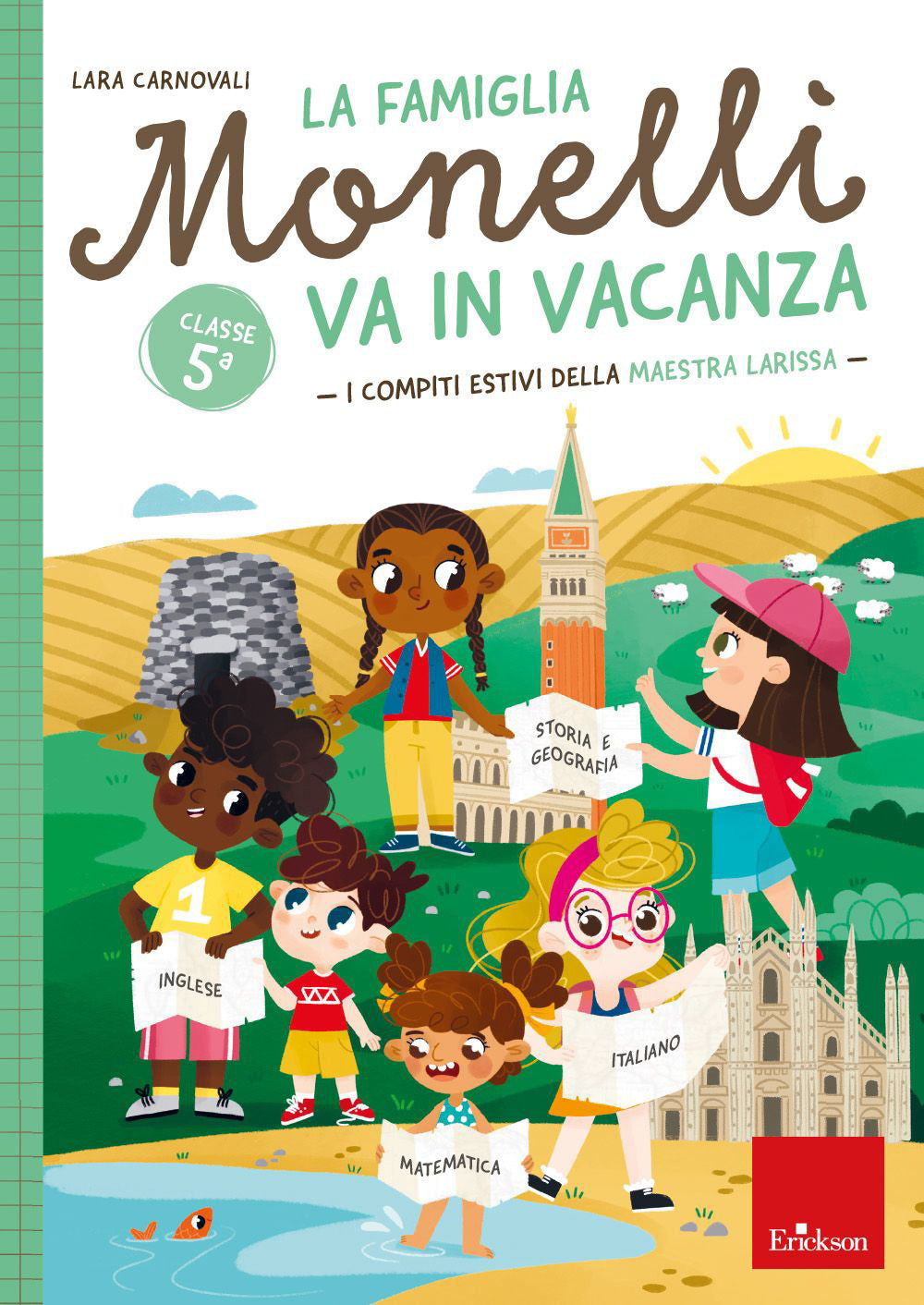 Copertina del libro LA FAMIGLIA MONELLI VA IN VACANZA 5 Immagine principale del prodotto
