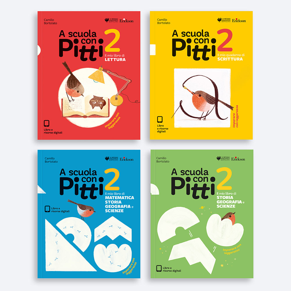 Copertina del libro A SCUOLA CON PITTI 2 Immagine principale del prodotto