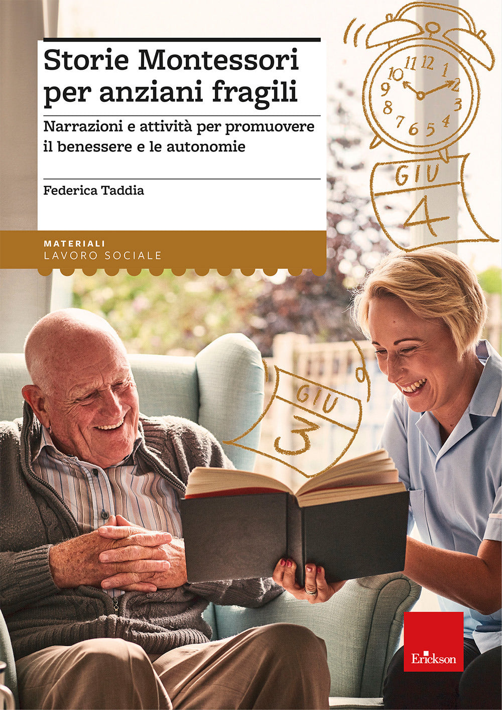 Copertina del libro STORIE MONTESSORI PER ANZIANI FRAGILI. N